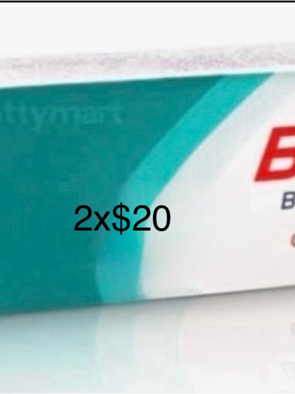 Bar- Misil Teal and White Pack - 2x$20

Exp 2027